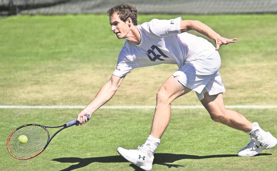 Andy, puesto para defender su cetro. (GLYN KIRK. AFP)