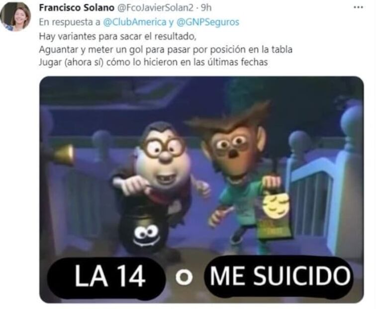 América perdió ante Toluca y fue víctima de los memes