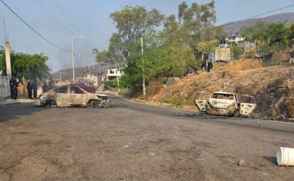 En días pasados, el CJNG se enfrentó a La Familia Michoacana en carretera Zitácuaro-Tuzantla en Michoacán (17/05/2025). Foto: Especial