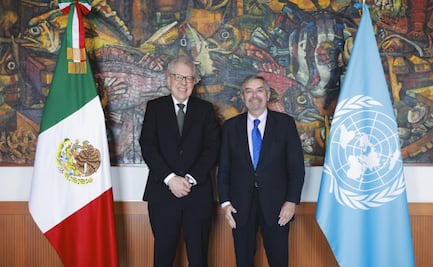 De la Fuente se reúne con Peter Grohmann, coordinador de la ONU en México; revisan avances en desarrollo sostenible