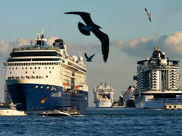 Detectan 10 casos de Covid-19 en crucero con miles de personas en EU; paró en México
