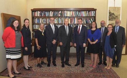 Luis Videgaray se reúne con "dreamers" de California