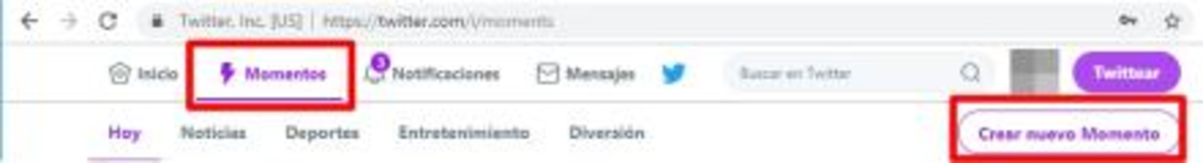 Twitter eliminará 'Momentos' en iOS y Android