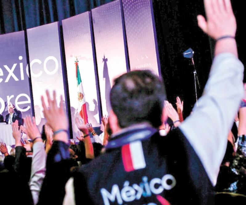 México Libre dijo que la oposición debe unirse contra la 4T. ARCHIVO EL UNIVERSAL