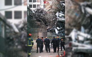 Derrumbe en San Antonio Abad; colapsa edificio dañado por los sismos de 1985 y 2017