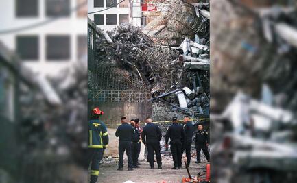 Derrumbe en San Antonio Abad; colapsa edificio dañado por los sismos de 1985 y 2017