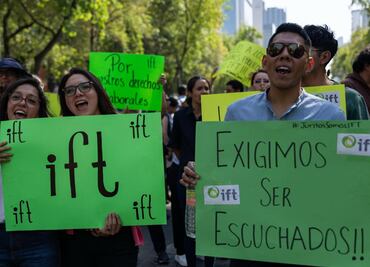 Trabajadores del IFT exigen mesa de diálogo con SHCP; piden garantizar claridad en transferencia de recursos