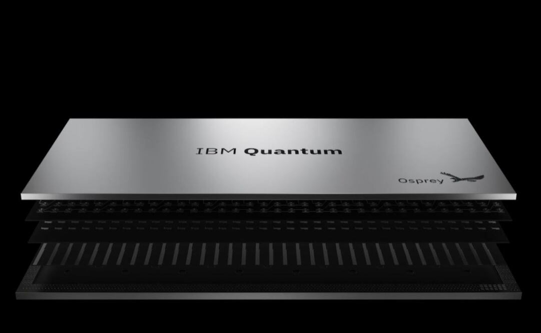 La compañía triplicó los qubits de su procesador anterior. Imagen: IBM