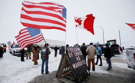 Usamos "sustancias químicas" contra manifestantes "agresivos", dice policía canadiense