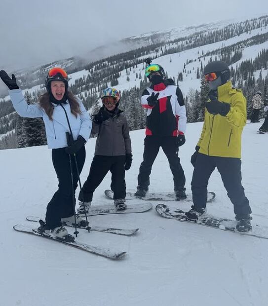 Ingrid Coronado y su familia de vacaciones. Foto: Instagram.
