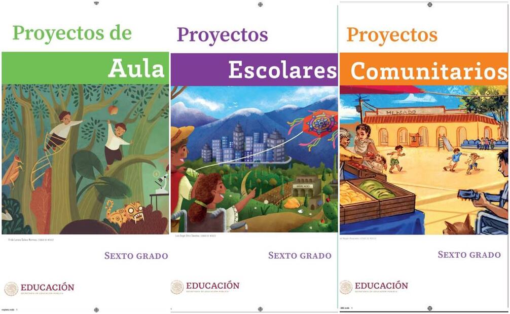 Nuevos libros de texto de la SEP