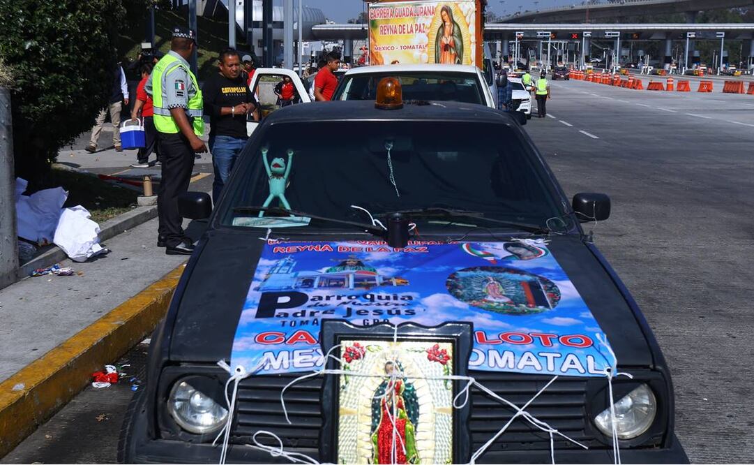 Peregrinos a la Basílica de Guadalupe. Foto: GN