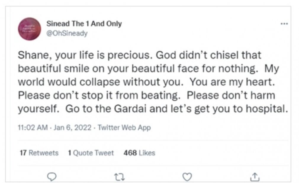 Tras la muerte de su hijo, Sinead O'Connor explota contra el Estado irlandés por no cuidarlo