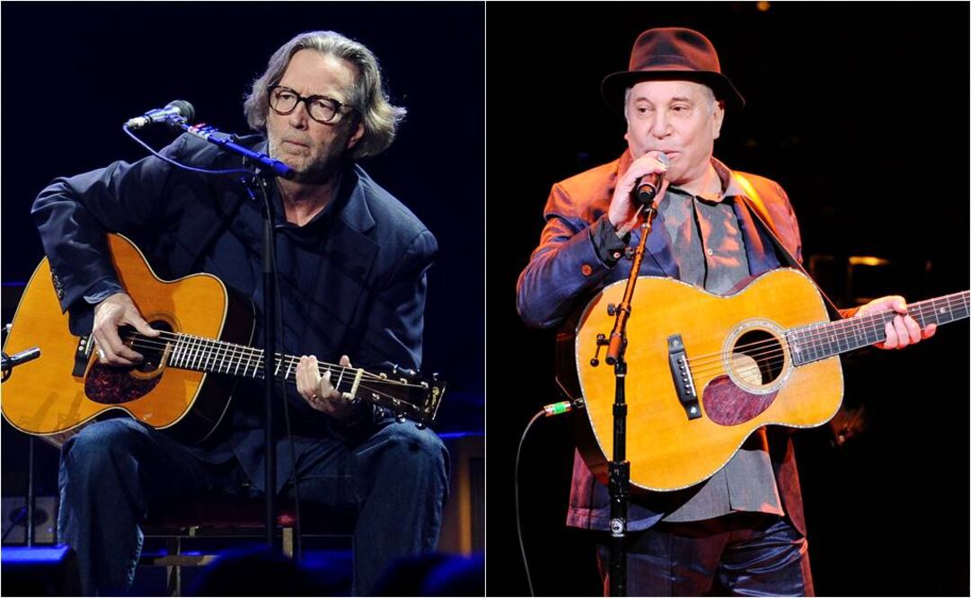Eric Clapton y Paul Simon formarán parte del concierto "British Summer Time" Foto:Archivo