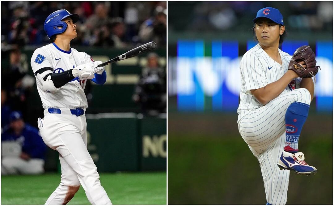Shohei Ohtani y Shota Imanaga se enfrentarán en el primer turno al bat de la Tokyo Series | FOTOS: Especial