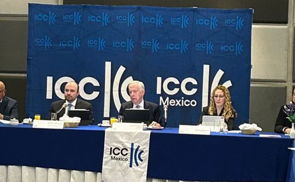 Conferencia de prensa de la International Chamber of Commerce México (ICC México). Foto: Archivo/X @ICCMEXICO
