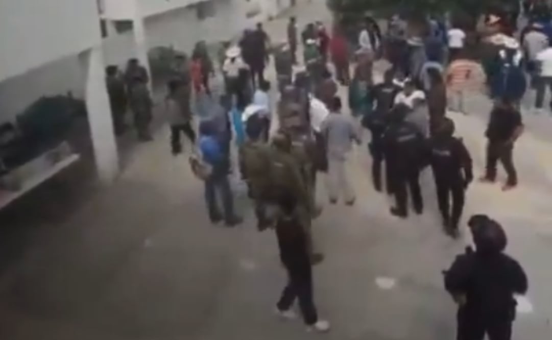 Linchamiento frustrado provoca enojo en habitantes de Cuapiaxtla, Puebla (13/08/2025). Foto: Captura de pantalla