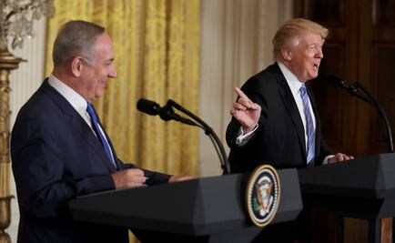 Trump, abierto a "solución de uno o dos Estados" entre Israel y palestinos