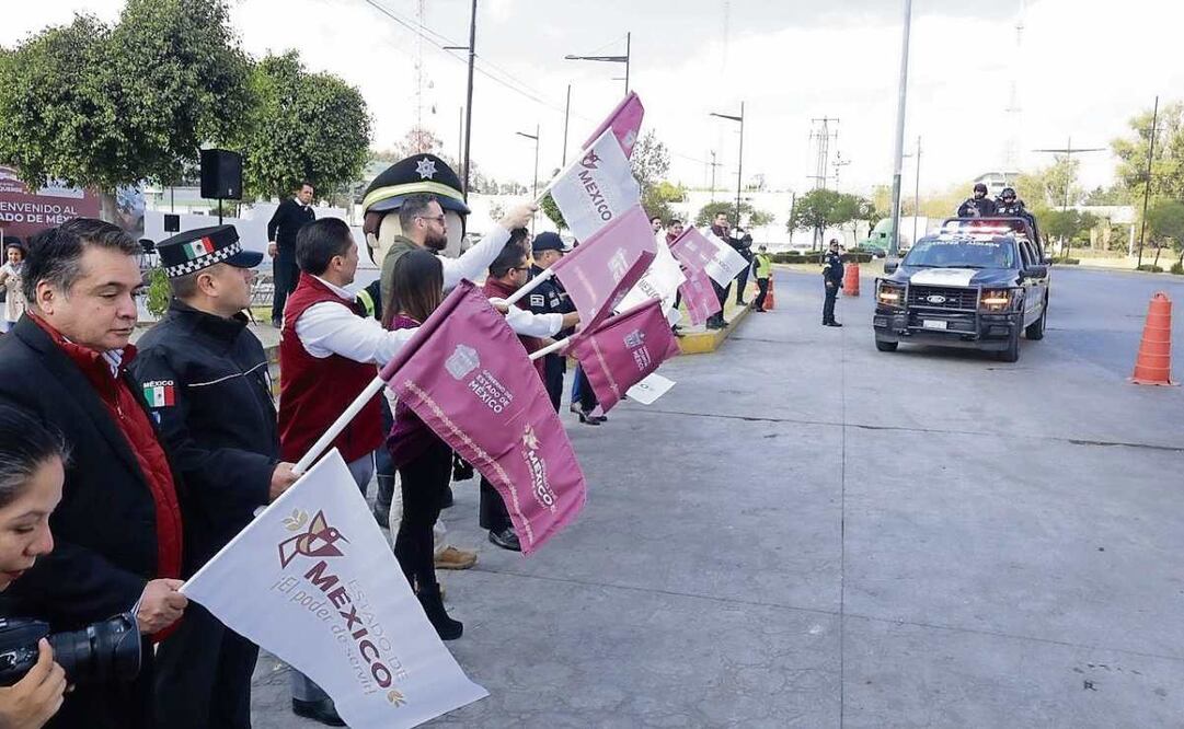 El despliegue de policías se mantendrá vigente hasta el 9 de enero de 2026. Foto: Alejandro Vargas / EL UNIVERSAL
