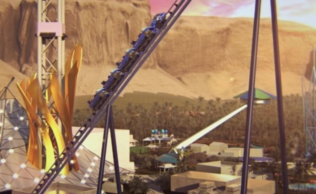 Así será la montaña rusa más alta, rápida y larga del mundo
