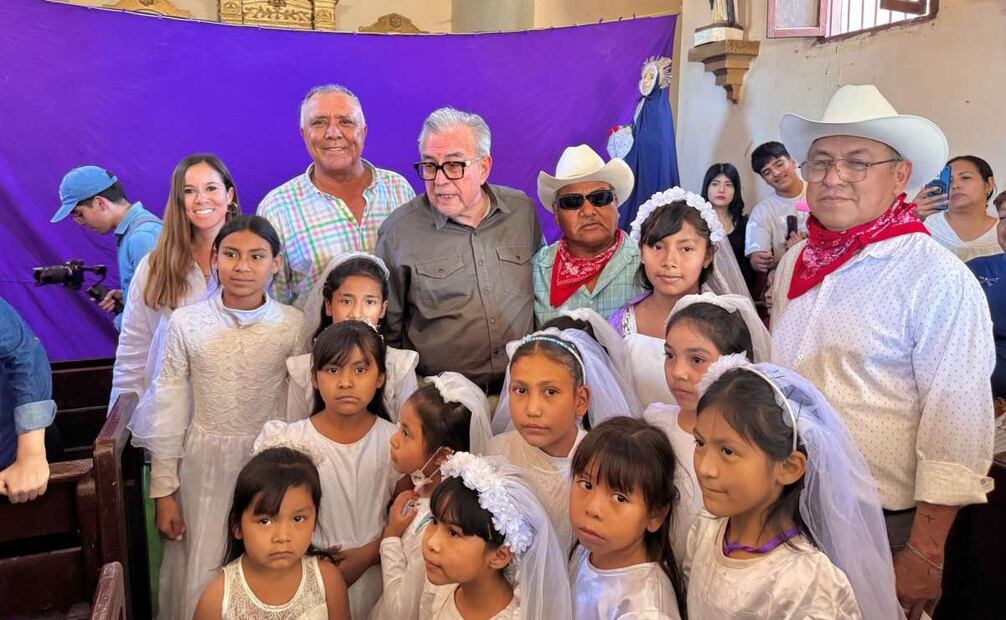 Rocha Moya visita centro ceremonial Tehueco. Foto: Especial