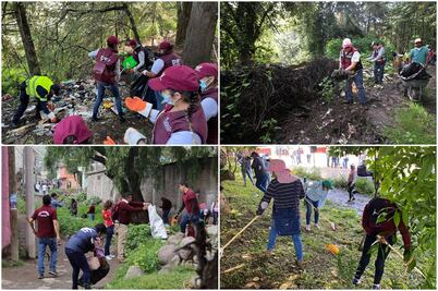 Retiran mil 800 toneladas de basura durante la Primera Jornada de "Limpiemos Nuestro EdoMex"