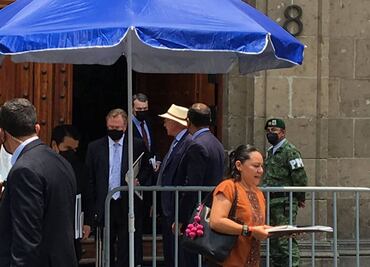 AMLO recibe a ejecutivo de Vulcan Materials para discutir sobre trabajos de Calica en Tulum