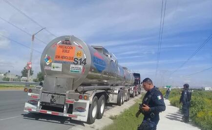 Recuperan en Hidalgo dos pipas robadas en el Edomex