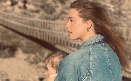 Amber Heard,  captada tras anuncio de su segundo embarazo