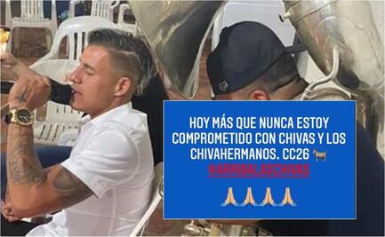 'Chicote' Calderón explica sus fotos en una fiesta