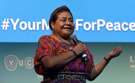 Aplaude Rigoberta Menchú desde Cumbre Nobel apoyo de AMLO a Centroamérica