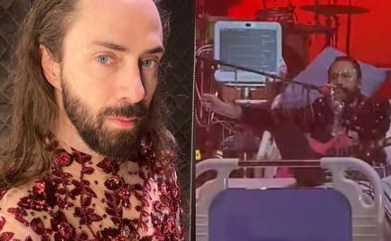 VIDEO: Jay de la Cueva impacta al cantar desde una cama de hospital en un concierto