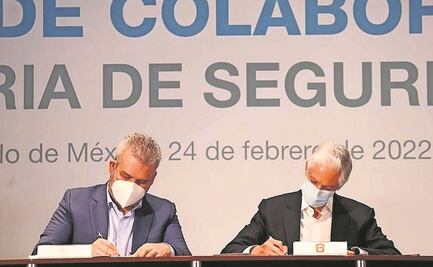 Edomex y Michoacán pactan reforzar seguridad