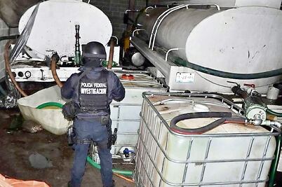 Aseguran 178 mil litros de huachicol en cuatro estados 