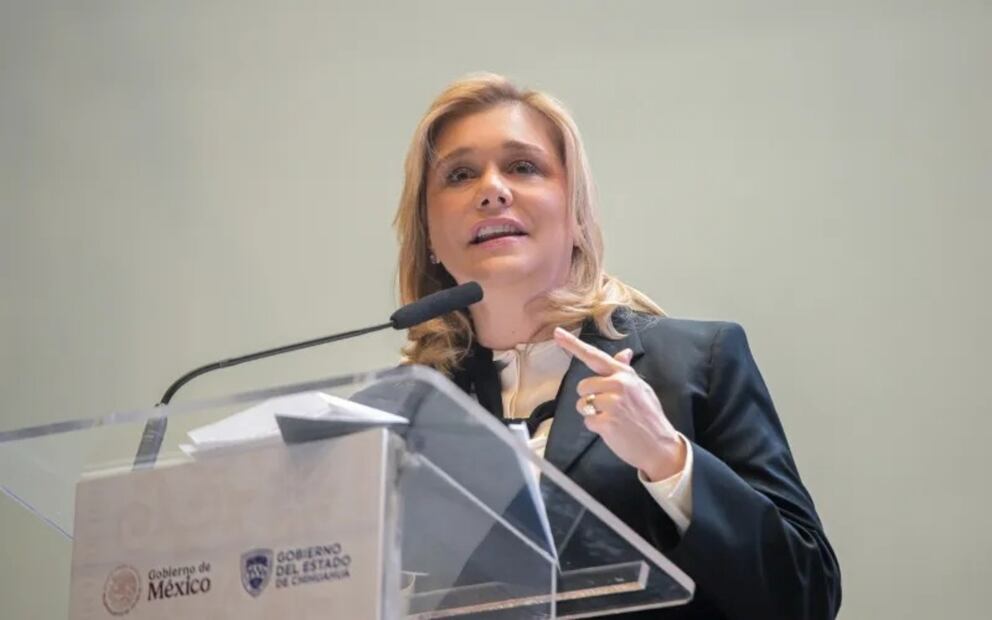 La gobernadora de Chihuahua, Maru Campos Galván. Foto: Especial