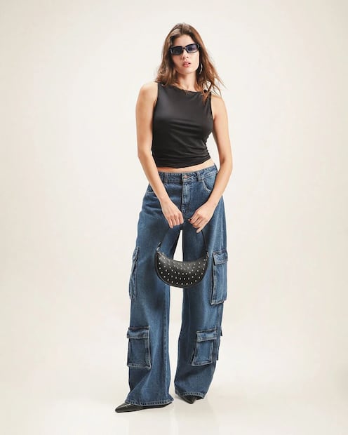Jeans cargo de C&A, para un outfit relajado y cool. Foto: Especial