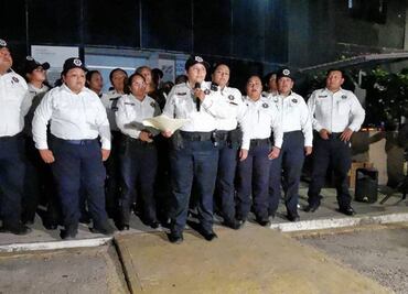 Termina paro de policías de Campeche después de tres meses de protesta