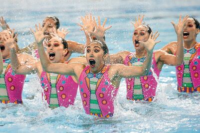 Día de ensueño para el nado sincronizado