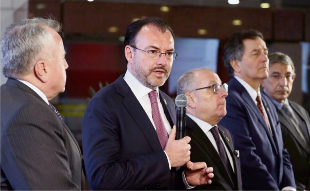 At Buenos Aires, chancellor Luis Videgaray stated that the Mexican Government does not recognize the recent Venezuelan electoral process - Photo: REUTERS