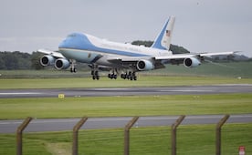 Biblioteca de Trump en Miami exhibirá un Air Force One retirado; "habrá que quitarle las alas para poder colarlo ahí", dice su hijo Eric