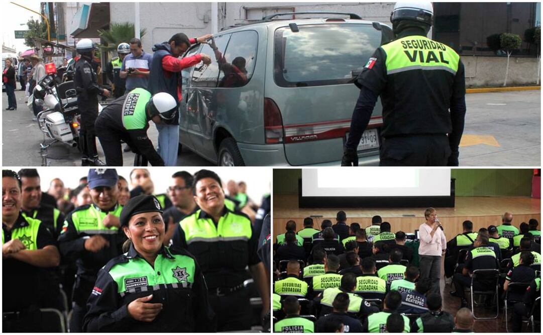 Los uniformados participan en cursos y capacitaciones impartidos por la CODHEM.  (Fotos: Especial)