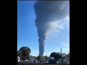 VIDEO: Reportan incendio en oleoducto de Pemex al sur de Veracruz