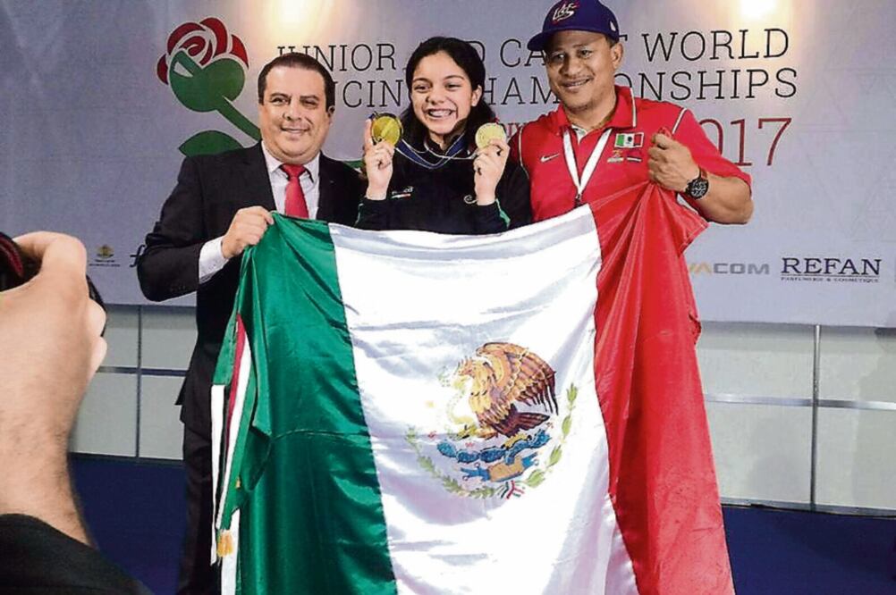 La jovencita derrotó en la final a la griega Theodora Gkountoura; el torneo se realizó en Bulgaria (FEDERACIÓN MEXICANA DE ESGRIMA)