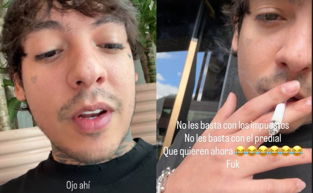 El cantante se lanzó en contra del gobierno mexicano. Foto: Redes sociales.