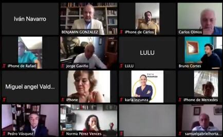 Exfuncionarios presentan vía remota propuestas ante la crisis por Covid