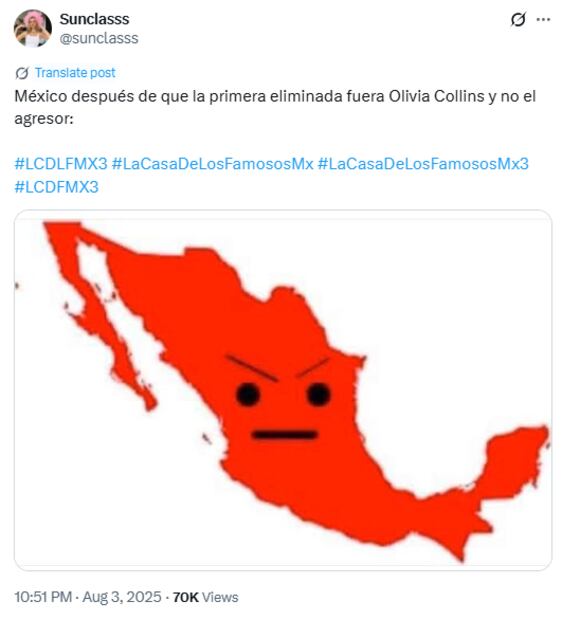 Memes de la primera eliminada de La casa de los Famosos.
