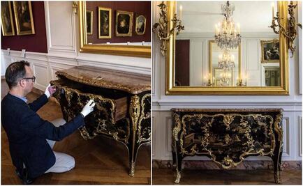 El gran retorno al Palacio de Versalles de una cómoda de 275 años