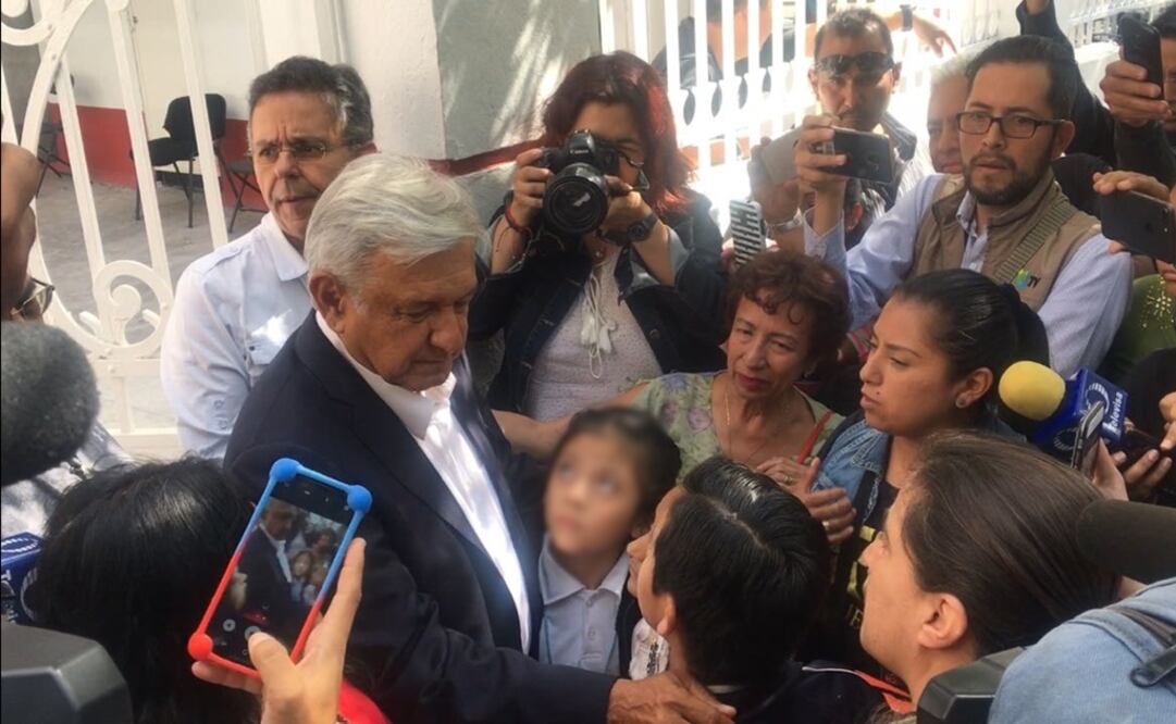 Andrés Manuel López Obrador, virtual presidente electo de México. (FOTO: Francisco Reséndiz. EL UNIVERSAL)