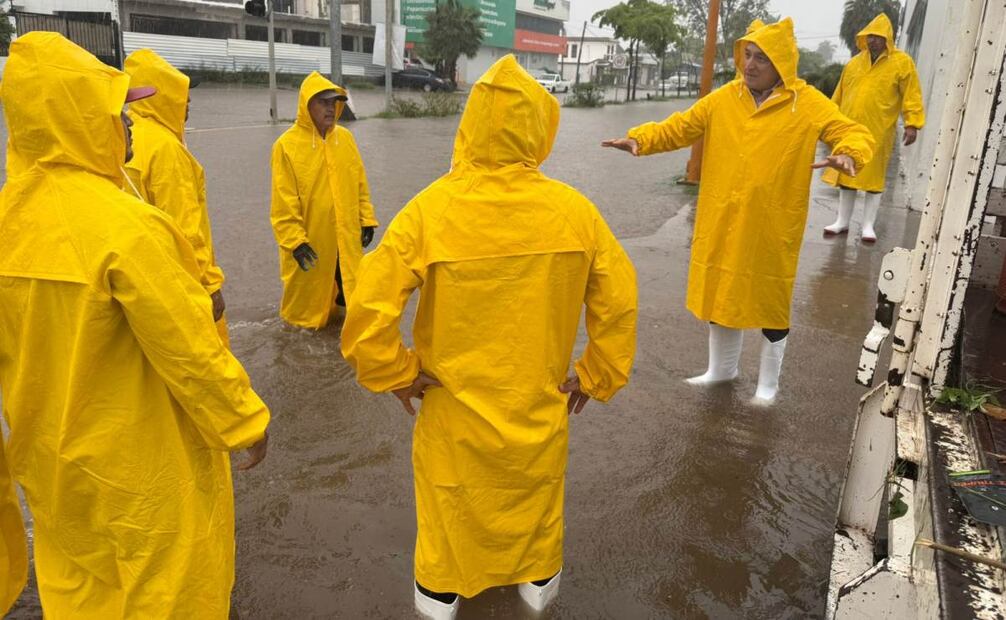 Habilitan albergues provisionales, para las familias que se sientan amenazadas con inundaciones
Foto: Especial.
