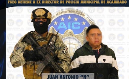 Detienen al exsecretario de Seguridad de Acámbaro, Guanajuato